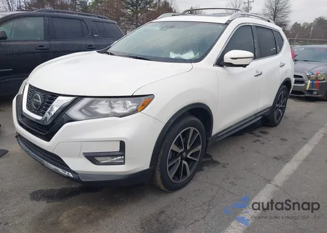 2019 Nissan Rogue Sl z USA, uszkodzony, nr VIN 5N1AT2MT7KC736748